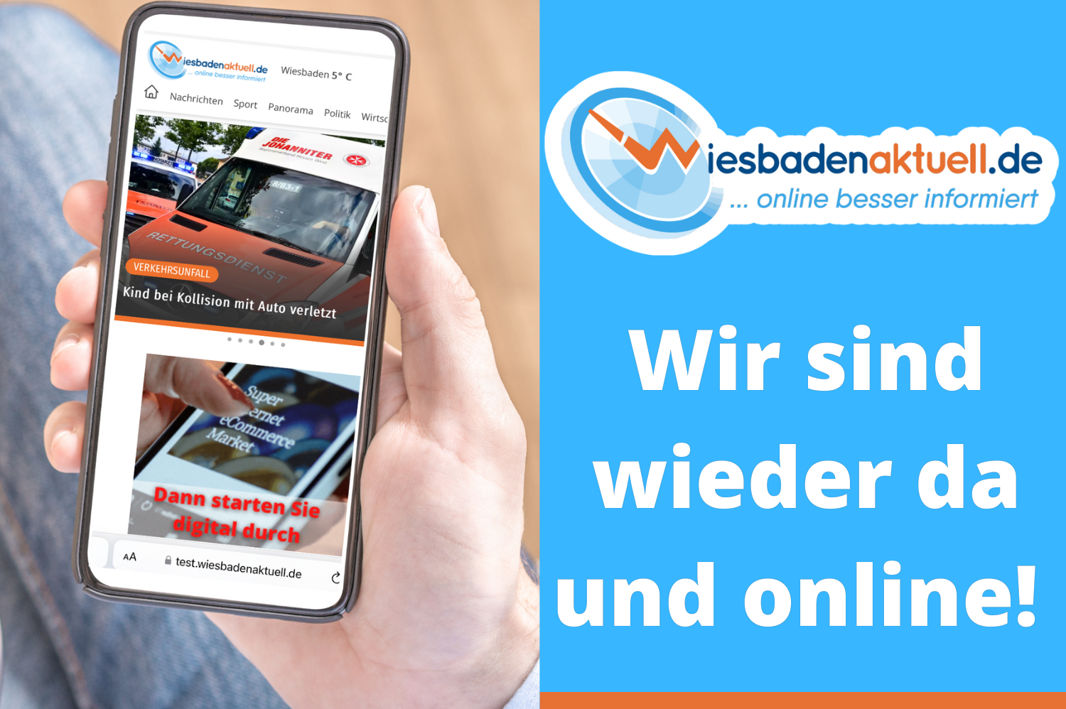 Wiesbadenaktuell.de ist zurück – mit neuem Look & Feel!