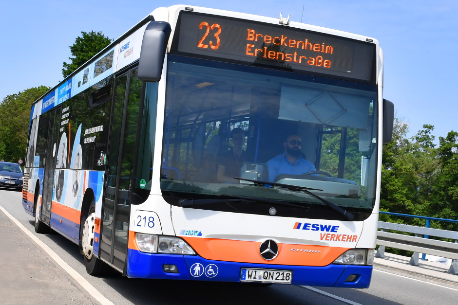 Wasserrohrbruch in Wiesbaden-Bierstadt: Busse werden umgeleitet