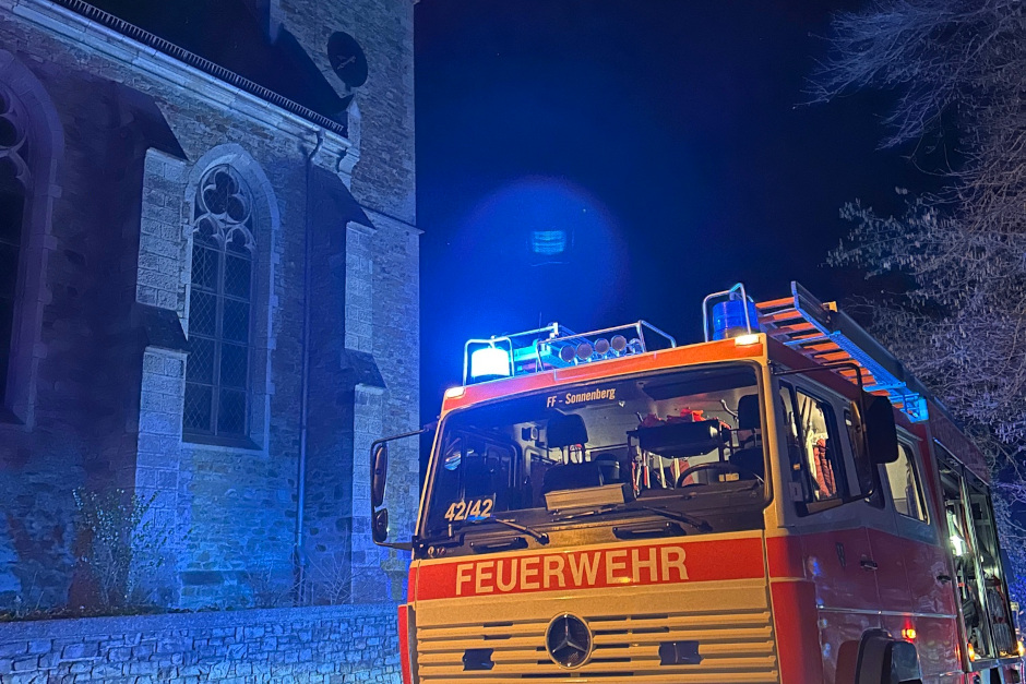 Ökumenischer Gottesdienst zum Florianstag am 4. Mai 2025 in Wiesbaden-Sonnenberg.