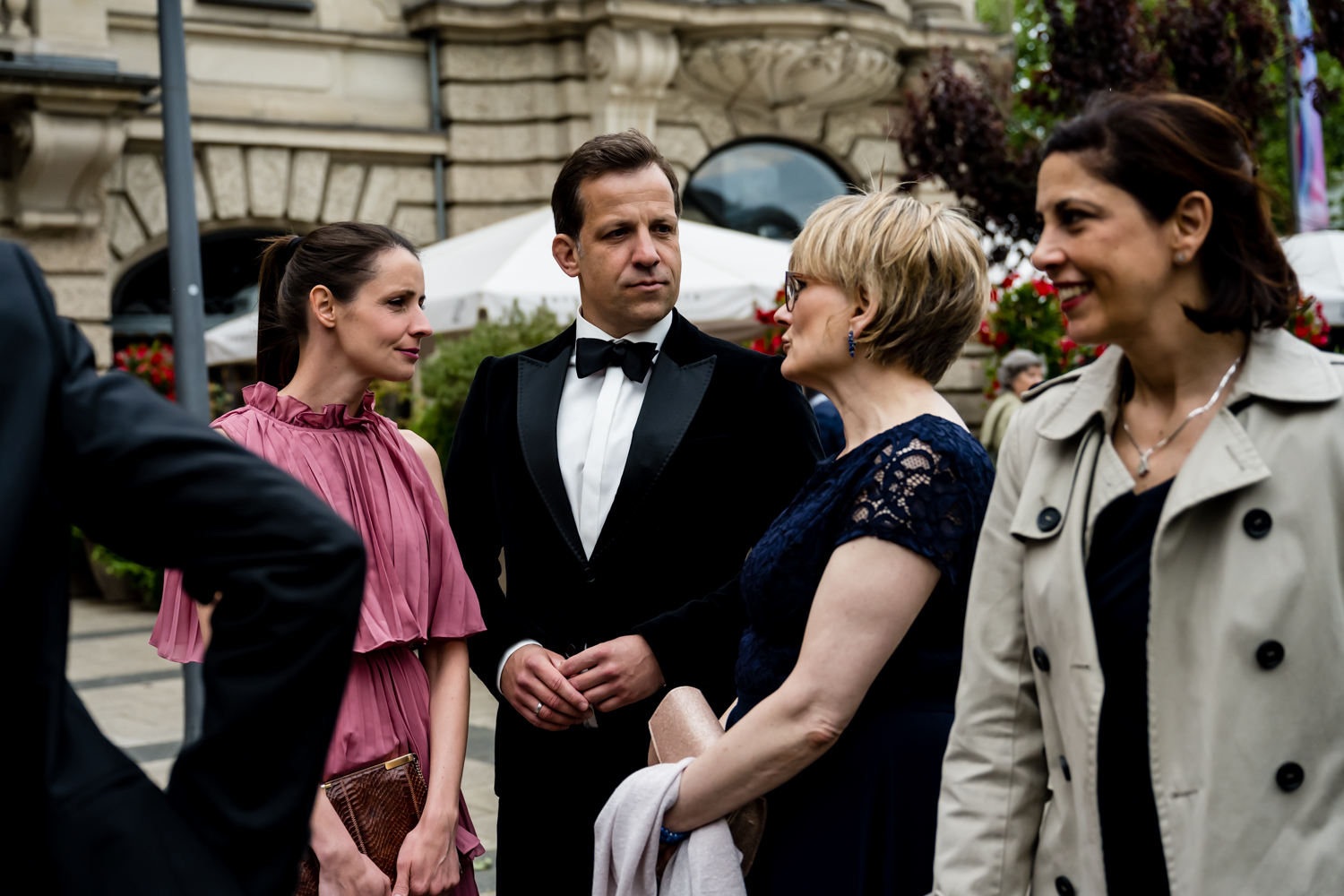 Vorempfangs mit Ministerpräsident Boris Rhein beim Ball des Weines 2025 im Hotel Nassauer Hof in Wiesbaden.