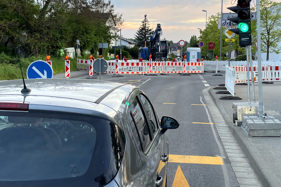 In Wiesbaden fließt der Verkehr nach der Beendigung diverser Baustellen wieder besser.