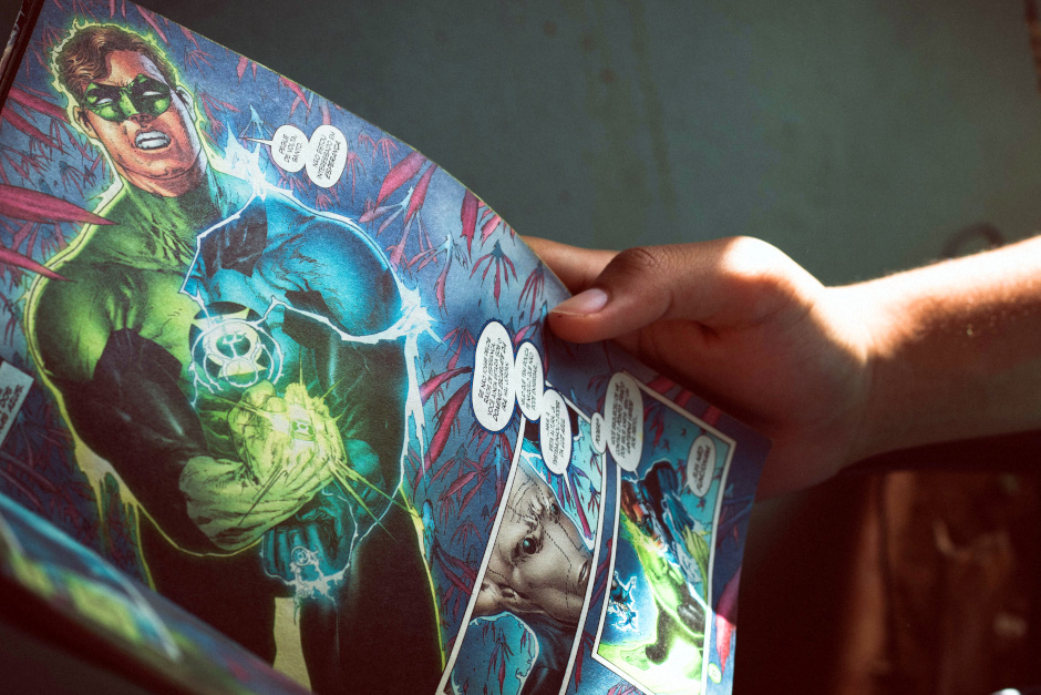„Gratis Comic Tag“ in der Stadt- und Musikbibliothek in der Mauritius-Mediathek Wiesbaden.