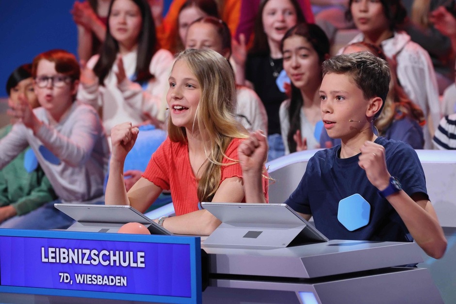 Die Wiesbadener Leibnizschule kämpft um den Einzug ins Finale der Schulbattle-Show "Die beste Klasse Deutschlands".