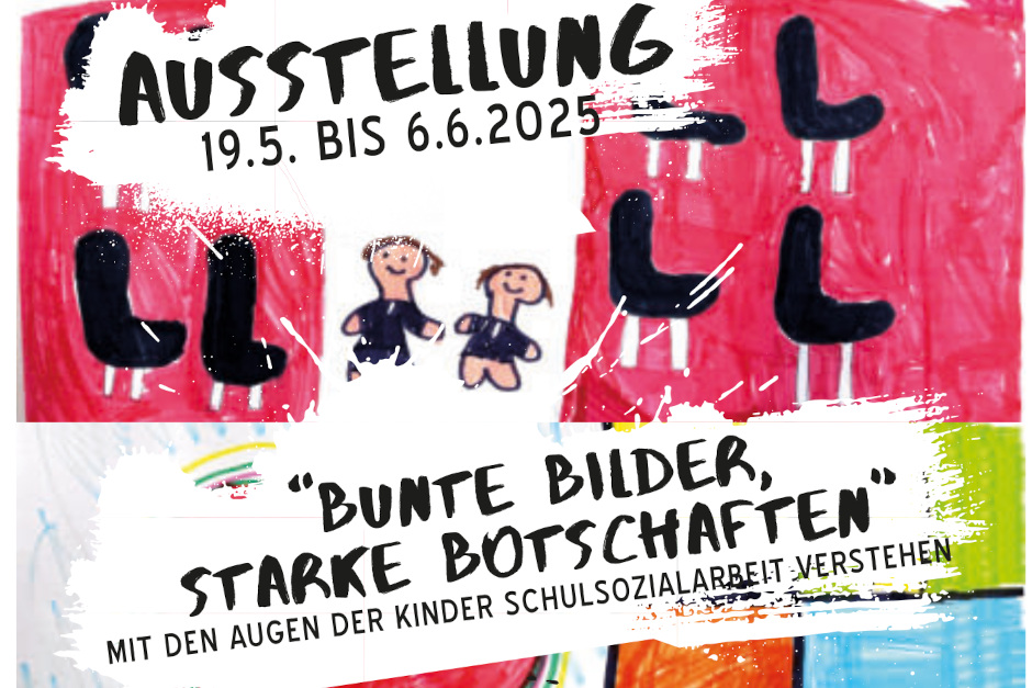 Bunte Bilder, starke Botschaften: Ausstellung in Kinder- und Jugendgalerie Wiesbaden