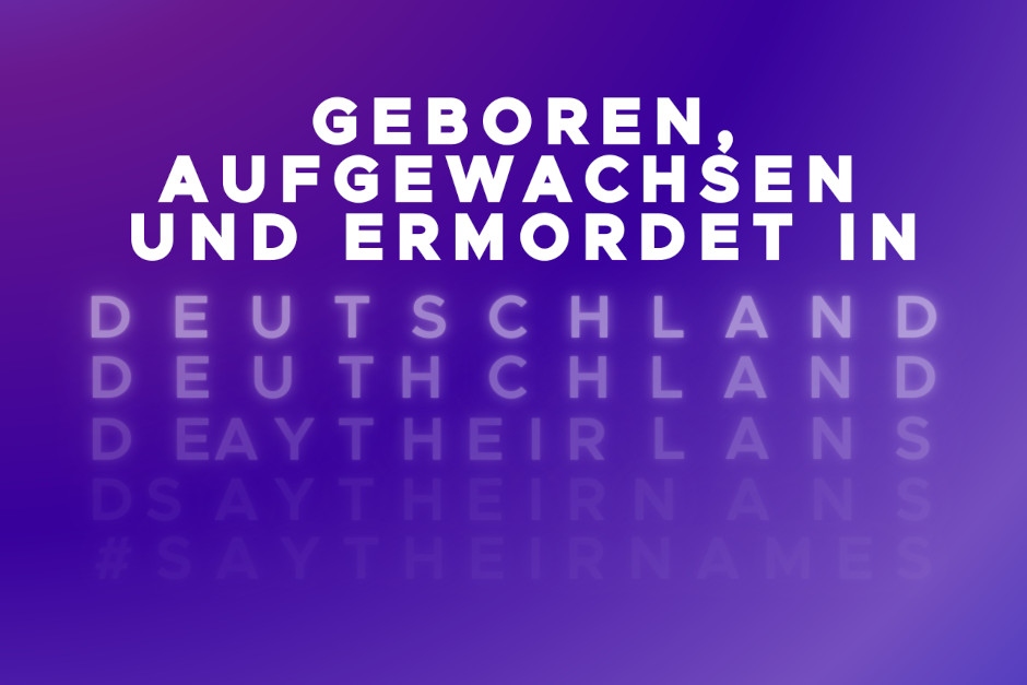 Im Georg-Buch-Haus in Wiesbaden findet die Lesung "Geboren, aufgewachsen und ermordet in Deutschland" statt.