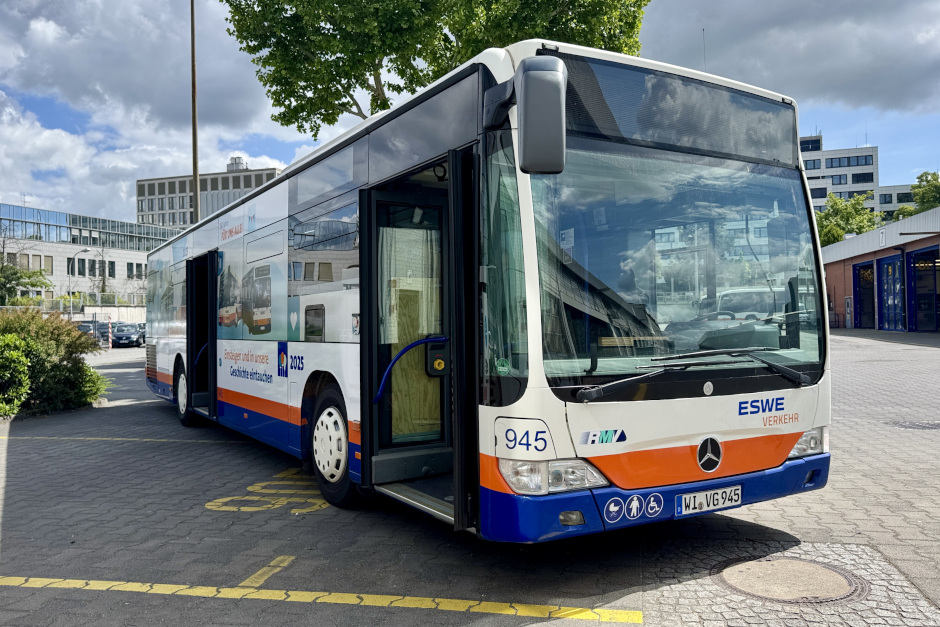 Zeitreise auf Rädern: ESWE Verkehr schickt Museumsbus durch Wiesbaden 150 Jahre Nahverkehr – Geschichte, die fährt!