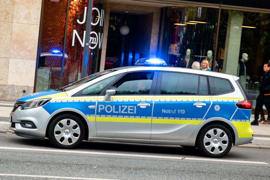 Vier rabiate Ladendiebe am Freitag in Wiesbaden-Delkenheim.