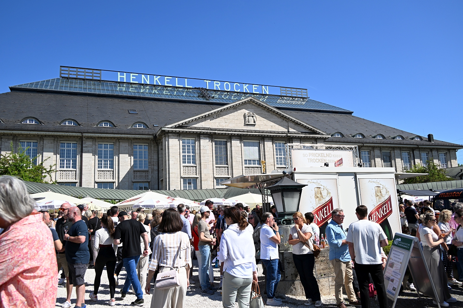 Sekttag bei Henkell Freixenet in Wiesbaden-Biebrich am Samstag, 10. Mai 2025