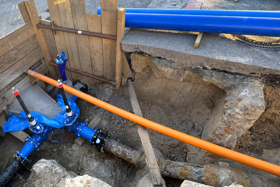 Wasser-Stopp in Wiesbaden-Heßloch. Trinkwasser-Ausfall für acht Stunden – Arbeiten an der Hauptleitung sorgen für trockene Leitungen