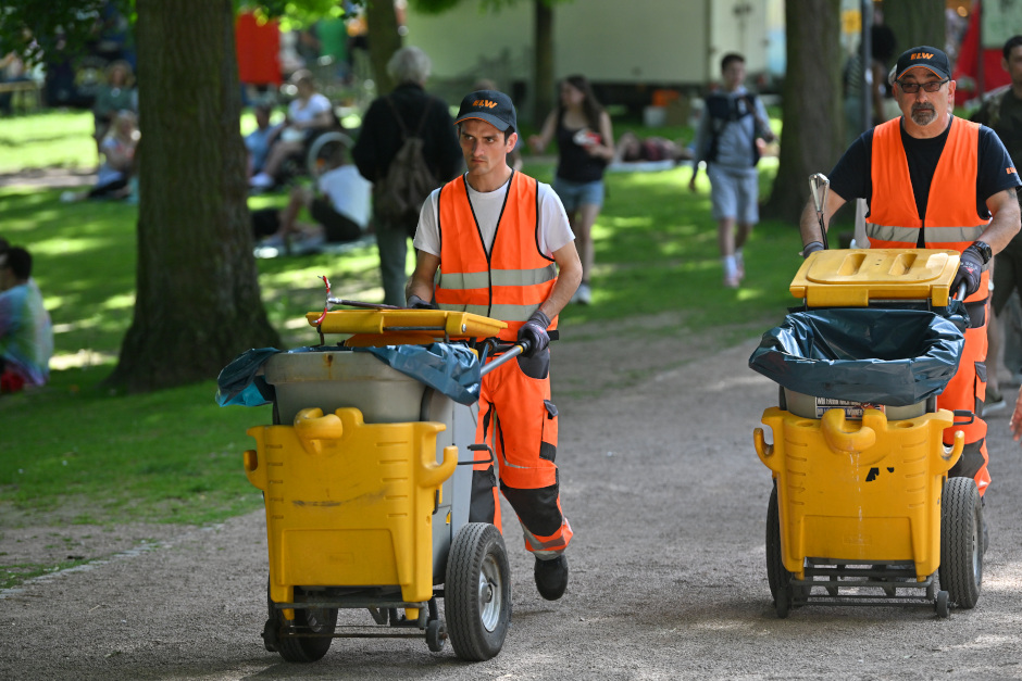Theatrium 2025: ELW sorgen für makelloses Festvergnügen – Rund um die Uhr im Einsatz für ein sauberes Wiesbaden.