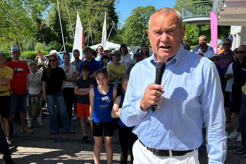 Edgar Hartung, hier bei der Saisoneröffnung am 1. Mai