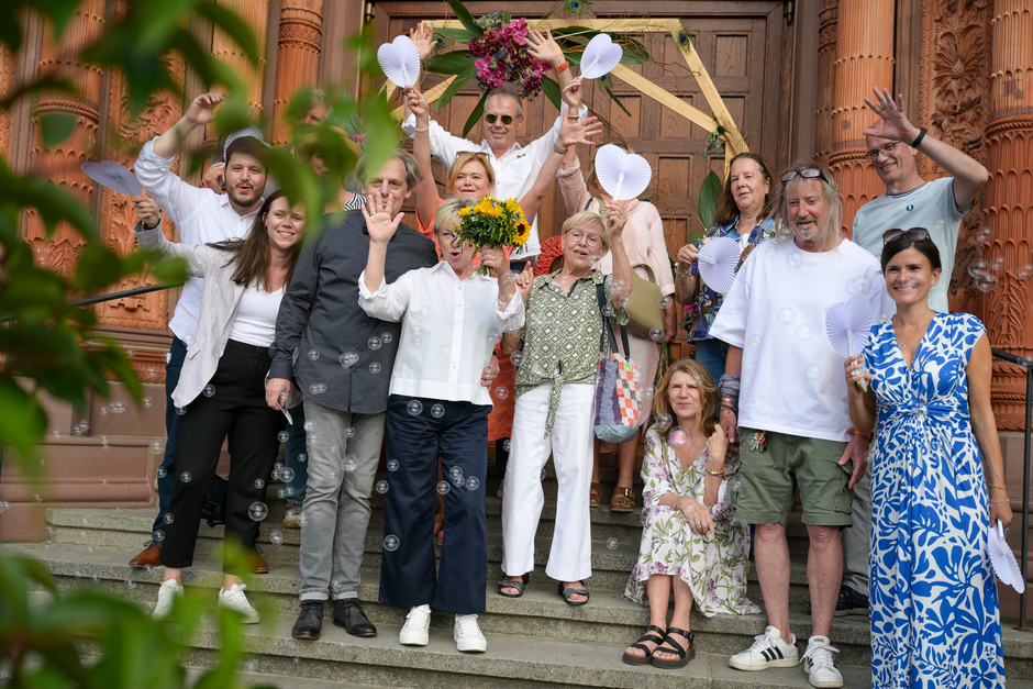 In Wiesbaden stieß die Aktion "Einfach! Heiraten" auf großes Interesse.