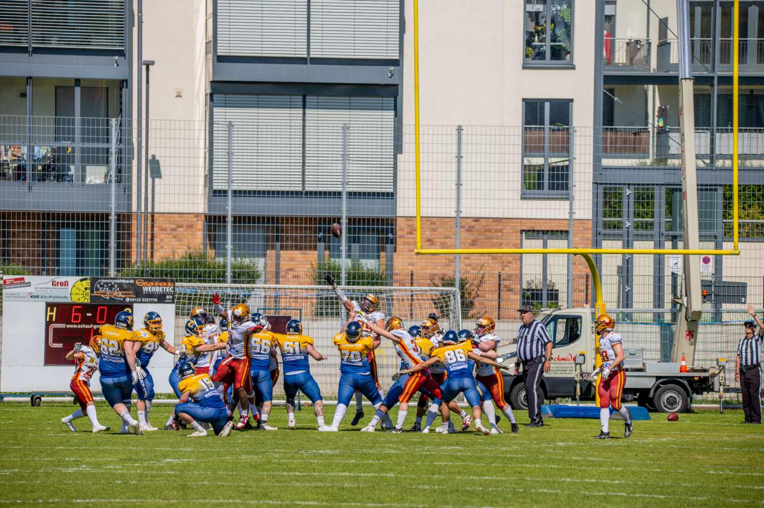 German Football League: Wiesbaden Phantoms gegen Regensburg Phoenix am Samstag, 21. Juni 2025