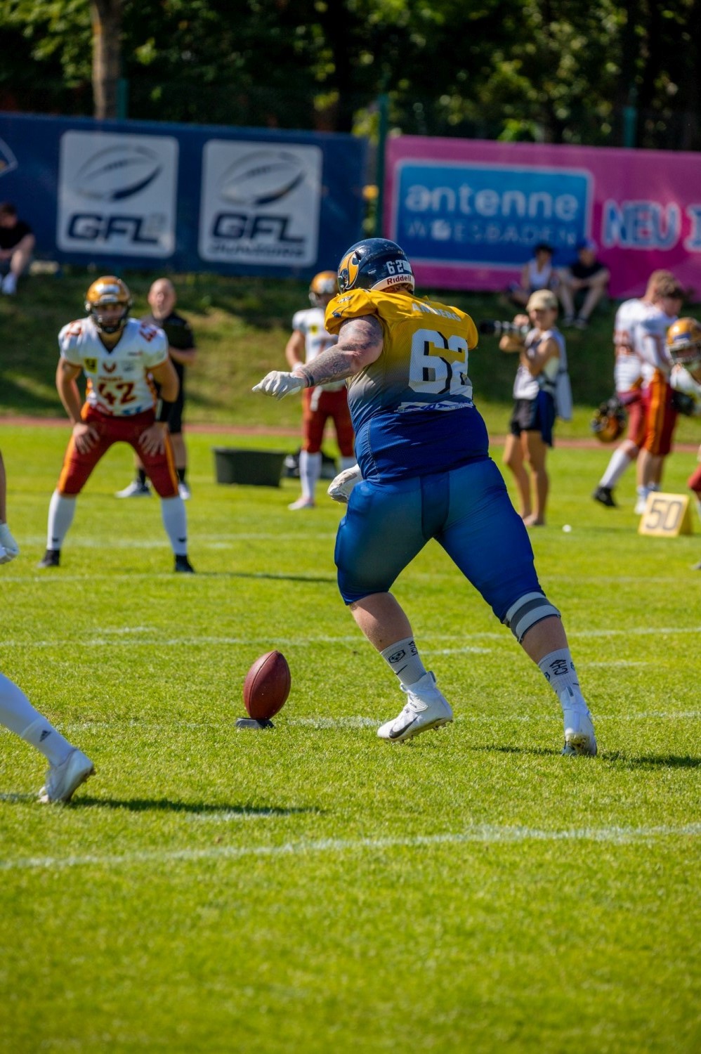 German Football League: Wiesbaden Phantoms gegen Regensburg Phoenix am Samstag, 21. Juni 2025