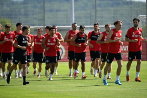 SV Wehen Wiesbaden Trainingsauftakt auf dem Halberg Taunusstein