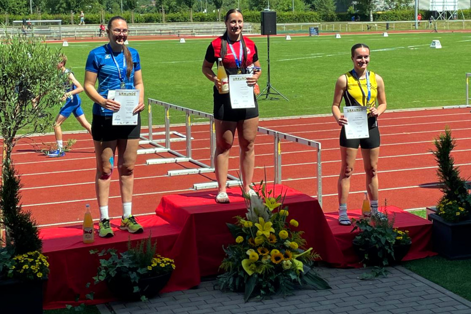 Eintracht-Talent aus Breckenheim glänzt in Kandel am 21. Juni 2025. Larissa Rollberg wird Meisterin in der Altersklasse U23.