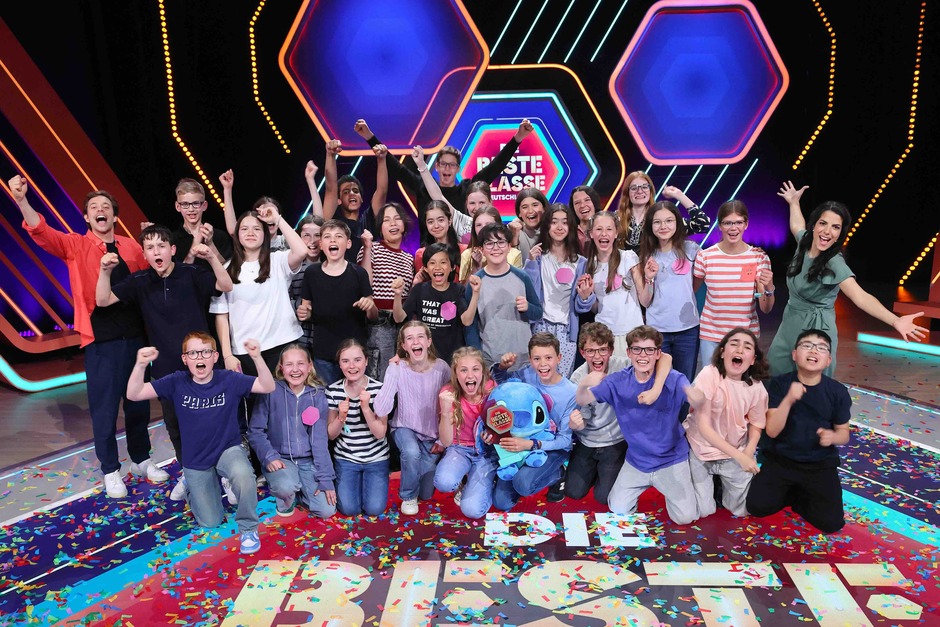 Die 7d der Leibnizschule Wiesbaden gewinnt die KiKa Battleshow "Die beste Klasse Deutschlands“
