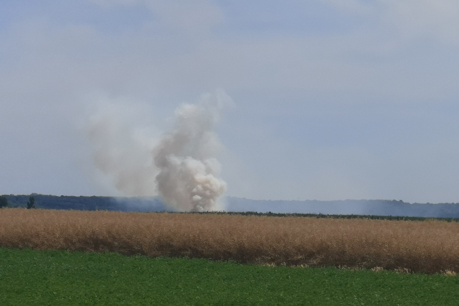 Großeinsatz in Hofheim-Wallau: Brand auf Meinhardt-Gelände führt zu starker Rauchentwicklung