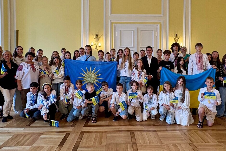 Die Landeshauptstadt hat im Juli Kinder und Jugendliche aus der ukrainischen Partnerstadt Kamjanez-Podilskyj zu einem Sommer-Camp in Wiesbaden begrüßt.
