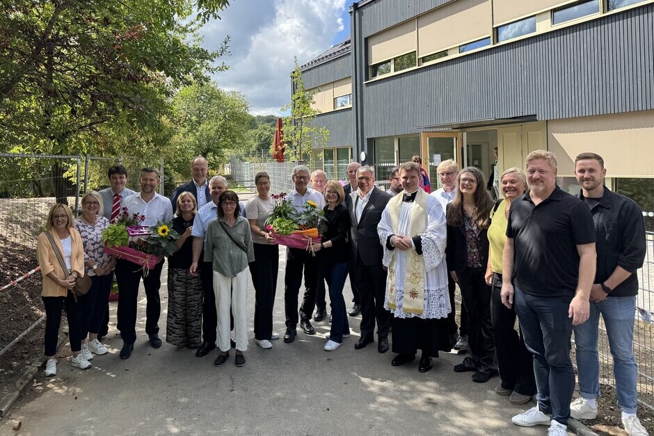 Im Wiesbadener Vorort Frauenstein wurde die neue Kindertagesstätte St. Georg eingeweiht.