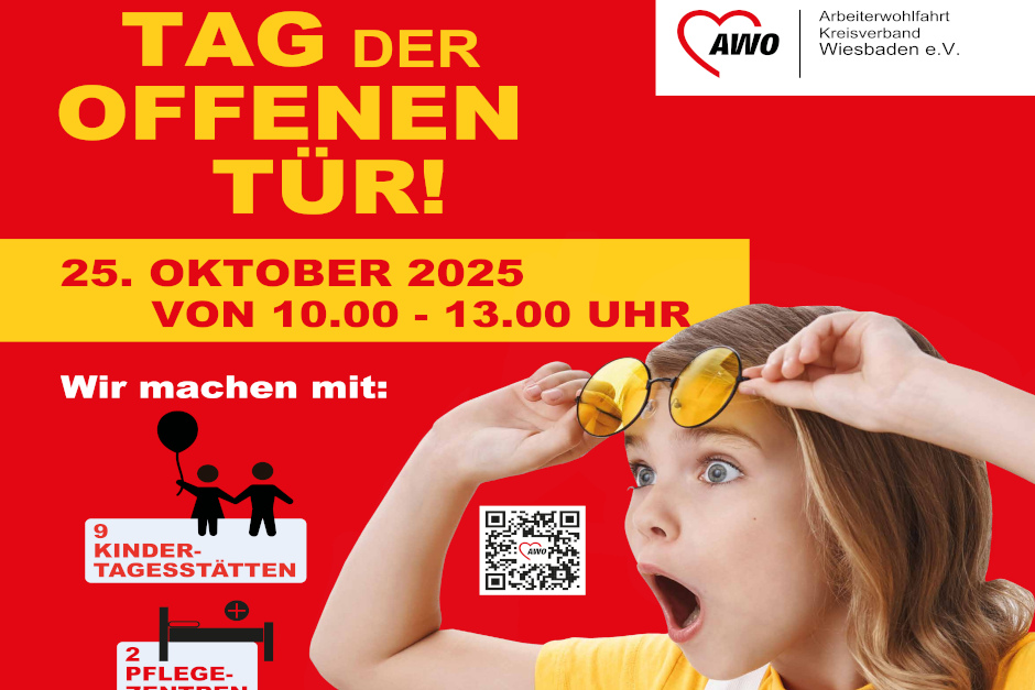 AWO Wiesbaden - Tag der offenen Tür am Samstag, 25. Oktober 2025