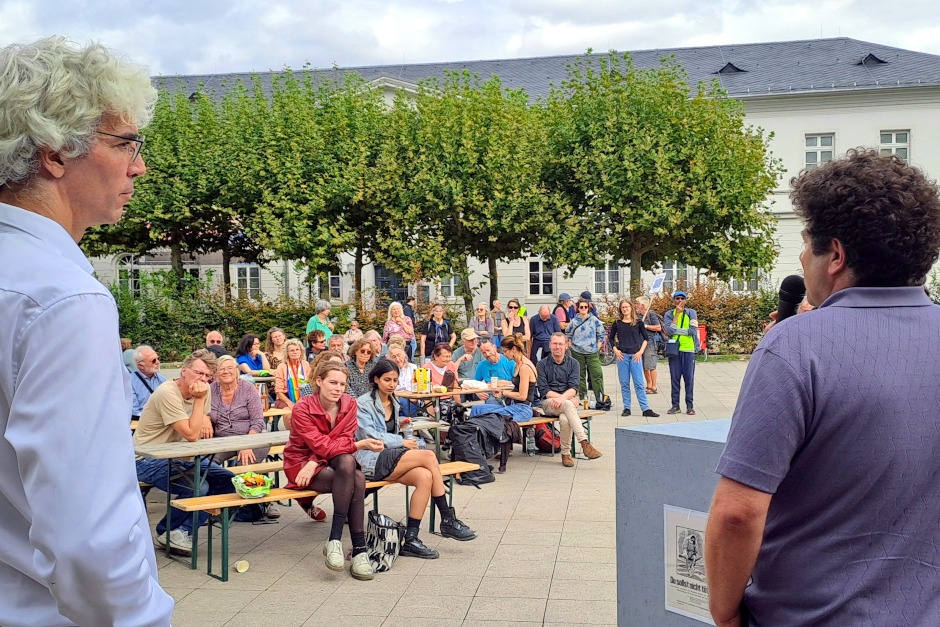 Antikriegstag in Wiesbaden am 31. August 2025