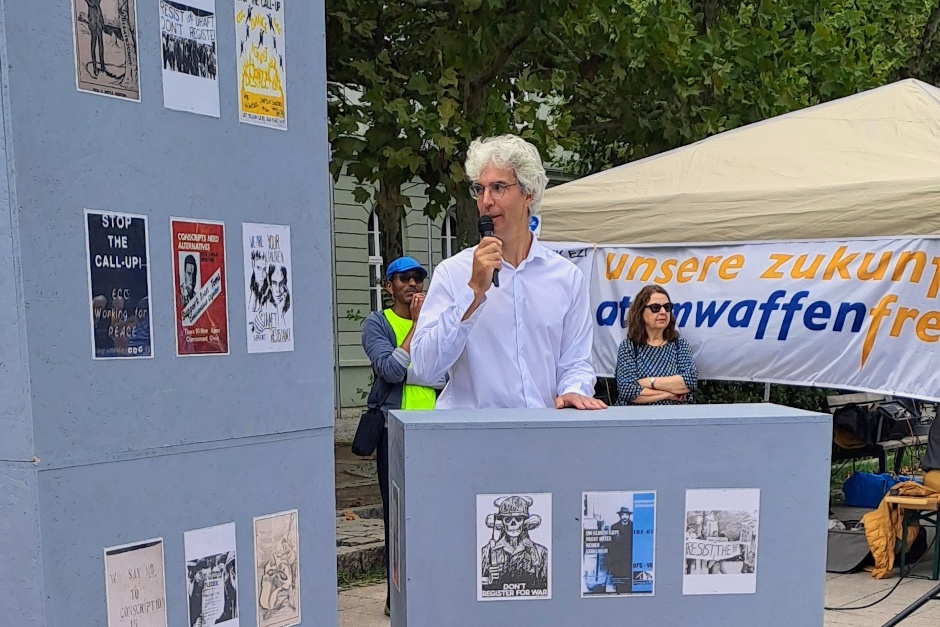 Antikriegstag in Wiesbaden am 31. August 2025