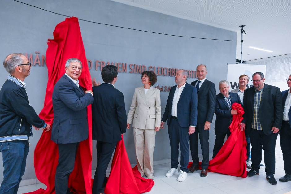 Einweihung des Neubaus der Elisabeth-Selbert-Schule in Wiesbaden-Dotzheim am Mittwoch, 10. September 2025
