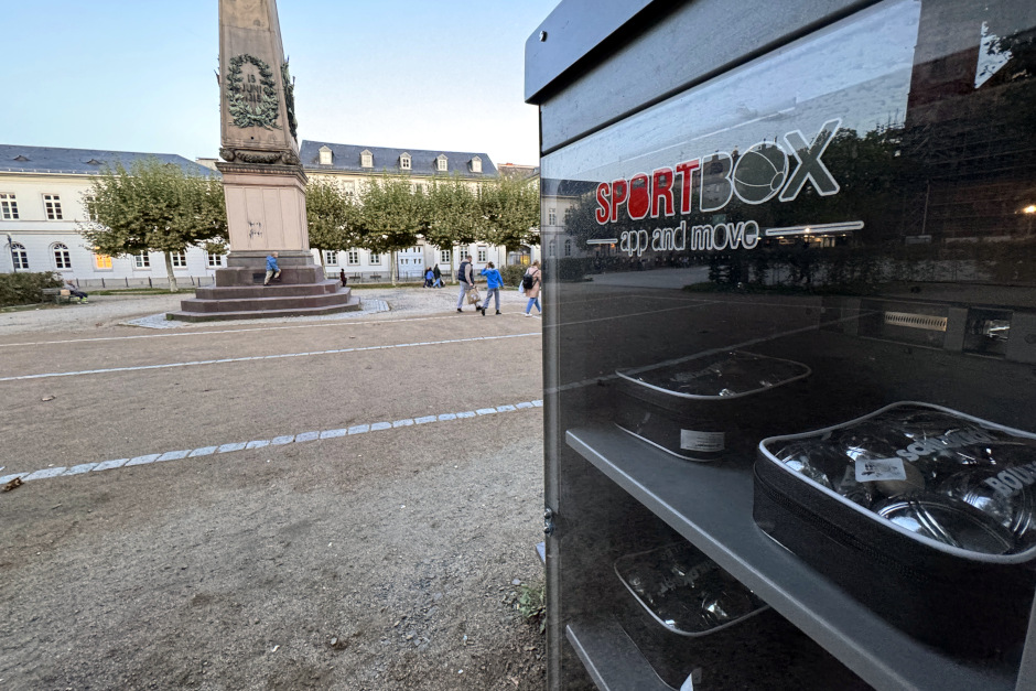 Boule-Anlage auf dem Wiesbadener Luisenplatz verabschiedet sich in die Winterpause.