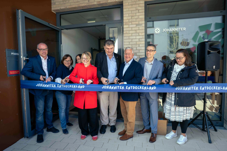 Feierliche Eröffnung: Johanniter starten zweite Kita in Wiesbaden-Delkenheim am Mittwoch, 1. Oktober 2025.