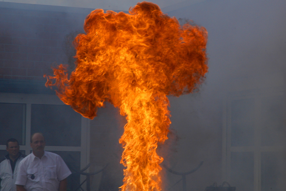 Informationsveranstaltung des Seniorenbeirats Wiesbaden zum Thema Brandschutz.