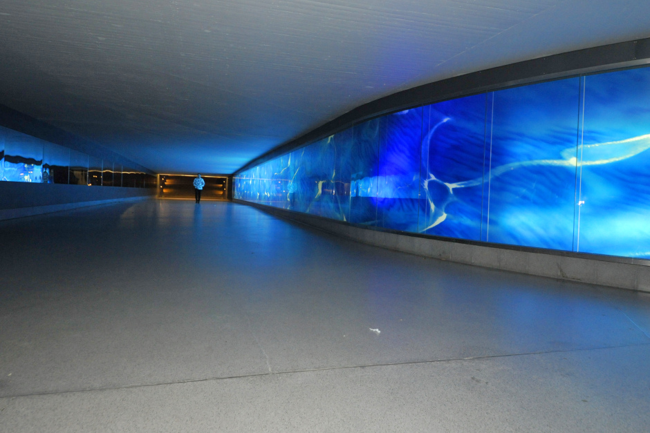 Sanierung der Fußgängerunterführung am Wiesbadener Hauptbahnhof beginnen am 4. November 2025. Unterführung ist während den Bauarbeiten gesperrt.