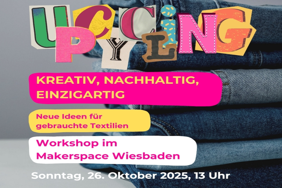Kreativ, nachhaltig, einzigartig: Upcycling-Workshop in Wiesbaden