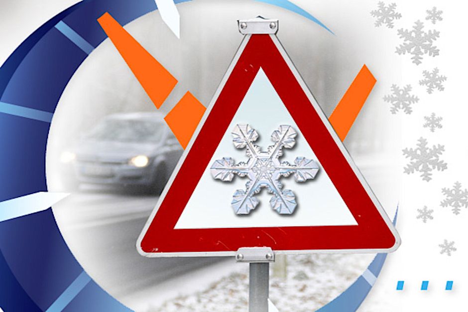 Wetterwarnung: Schneefall in Wiesbaden möglich