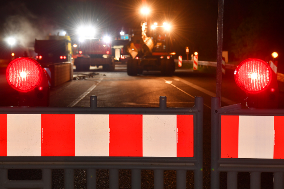 Landesstraße L 3017 bei Wiesbaden-Breckenheim wird nachts voll gesperrt – Hessen Mobil saniert Fahrbahnschäden