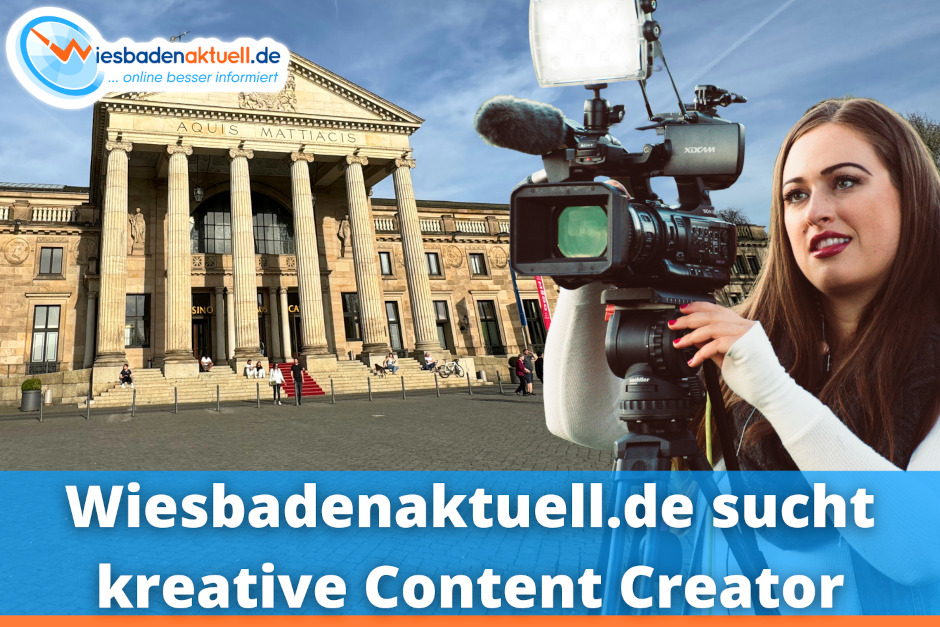 Werde Content Creator bei Wiesbadenaktuell.de