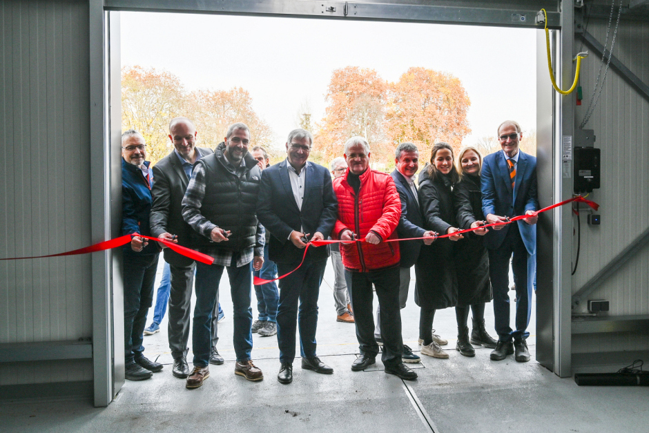Einweihung des neuen Bootshauses im Schiersteiner Hafen am Freitag, 14. November 2025