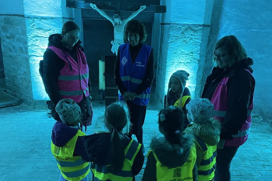 In Wiesbaden fand zum Reformationstag ein Kinderfest statt.