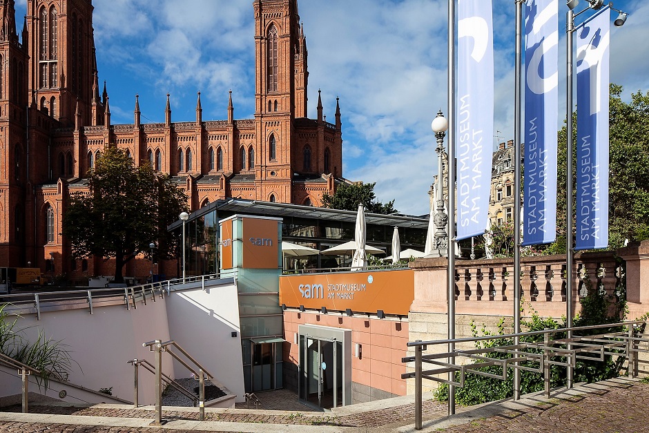 Das Stadtmuseum in Wiesbaden bieten einen neuen Audioguide für blinde und seheingeschränkte Menschen