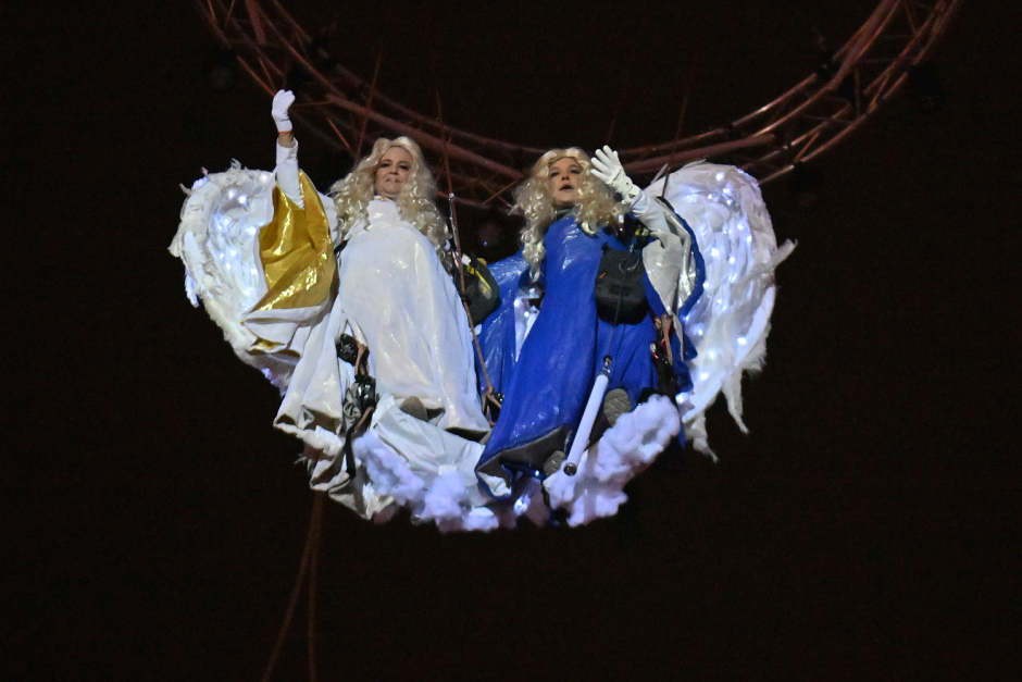 Eröffnungszeremonie des Wiesbadener Sternschnuppen Marktes am Dienstag, 25. November 2025