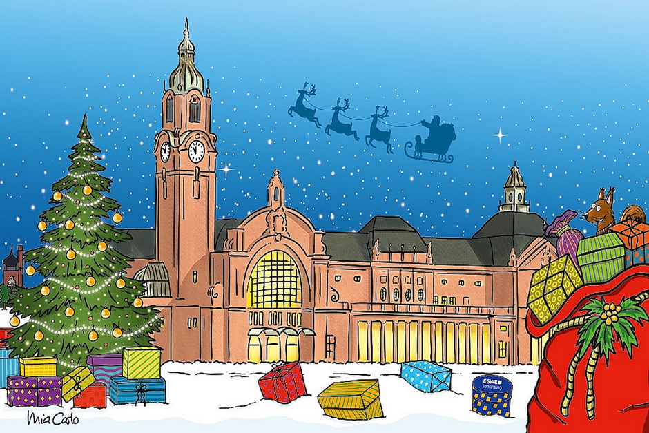ESWE Weihnachten Grafik Mia Carlo
