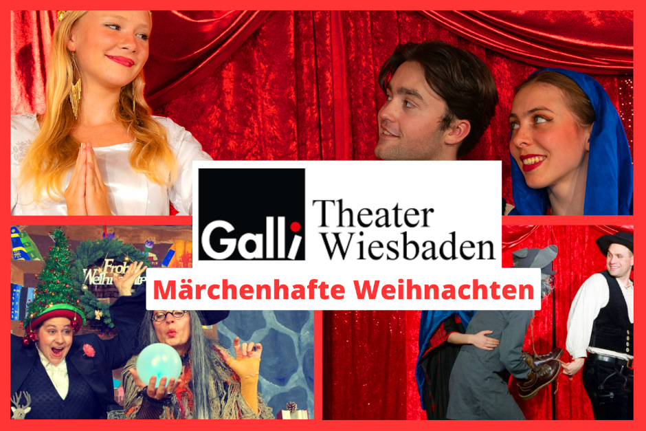 Märchenhafte Weihnachten im Galli Theater Wiesbaden: „Die Weihnachtsgeschichte“ und „Zauberine feiert Weihnachten“ verzaubern Familien