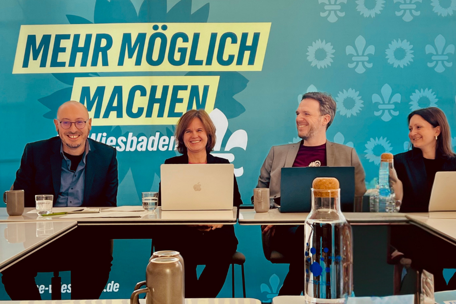 Die Wiesbadener GRÜNEN haben ihr Wahlprogramm und die Liste für die Kommunalwahl 2026 vorgestellt.