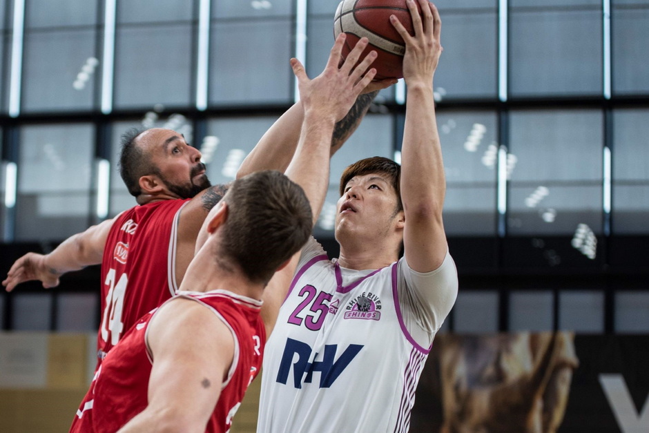 Rhine River Rhinos Kei Akita Beim Letzten Aufeinandertreffen Gegen Köln