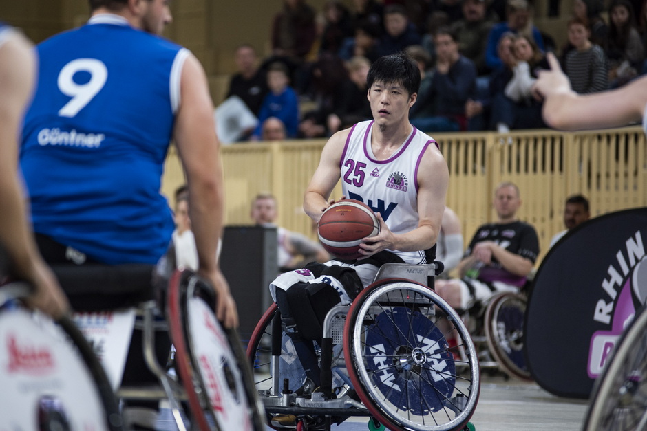 Der Heutige Man Of The Match Mit Triple Double Kei Akita Beim Hessenderby Gg Lahndill