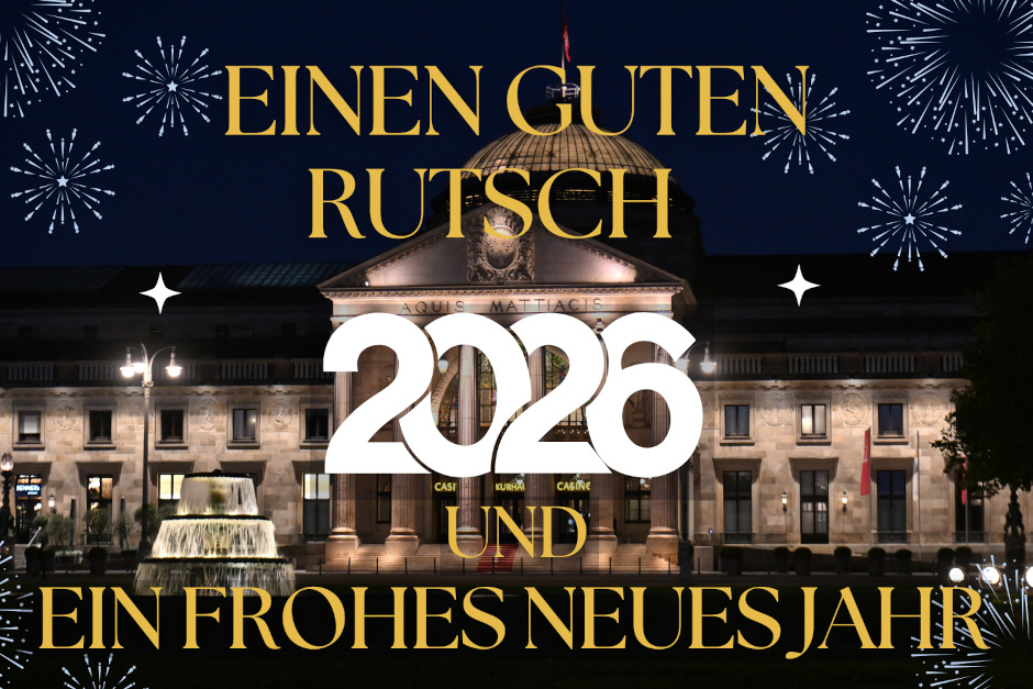 Guten Rutsch, Wiesbaden! Ein magischer Jahreswechsel und unser Dank an Sie Das Jahr 2025 geht zu Ende und Wiesbaden blickt nicht nur auf zwölf bewegte Monate zurück, sondern auch auf eine einzigartige Silvesternacht voraus. Während über dem Kurhaus zum ersten Mal eine Drohnenshow den Himmel erleuchtet, sagt die Redaktion von Wiesbadenaktuell.de: Danke für ein Jahr voller Vertrauen, Treue und gemeinsamer Geschichten.