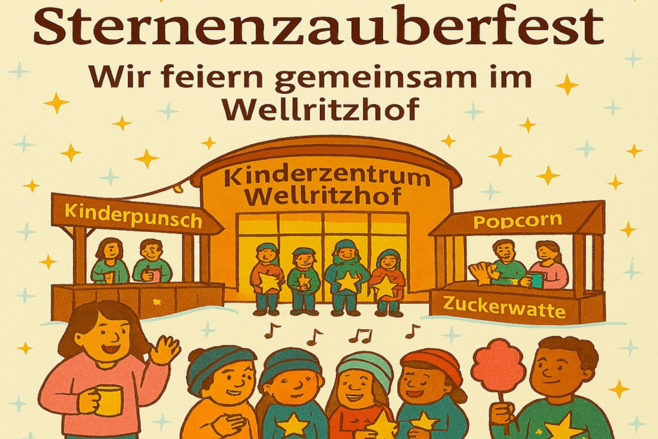 Das Kinder-, Jugend- und Stadtteilzentrum Westend lädt am Freitag, 12. Dezember, zum Sternenzauberfest in das Kinderzentrum Wellritzhof in Wiesbaden ein. Das beliebte Familienfest im Stadtteil Westend richtet sich vor allem an Kinder zwischen sechs und zwölf Jahren und bietet viele Mitmachaktionen in vorweihnachtlicher Atmosphäre.