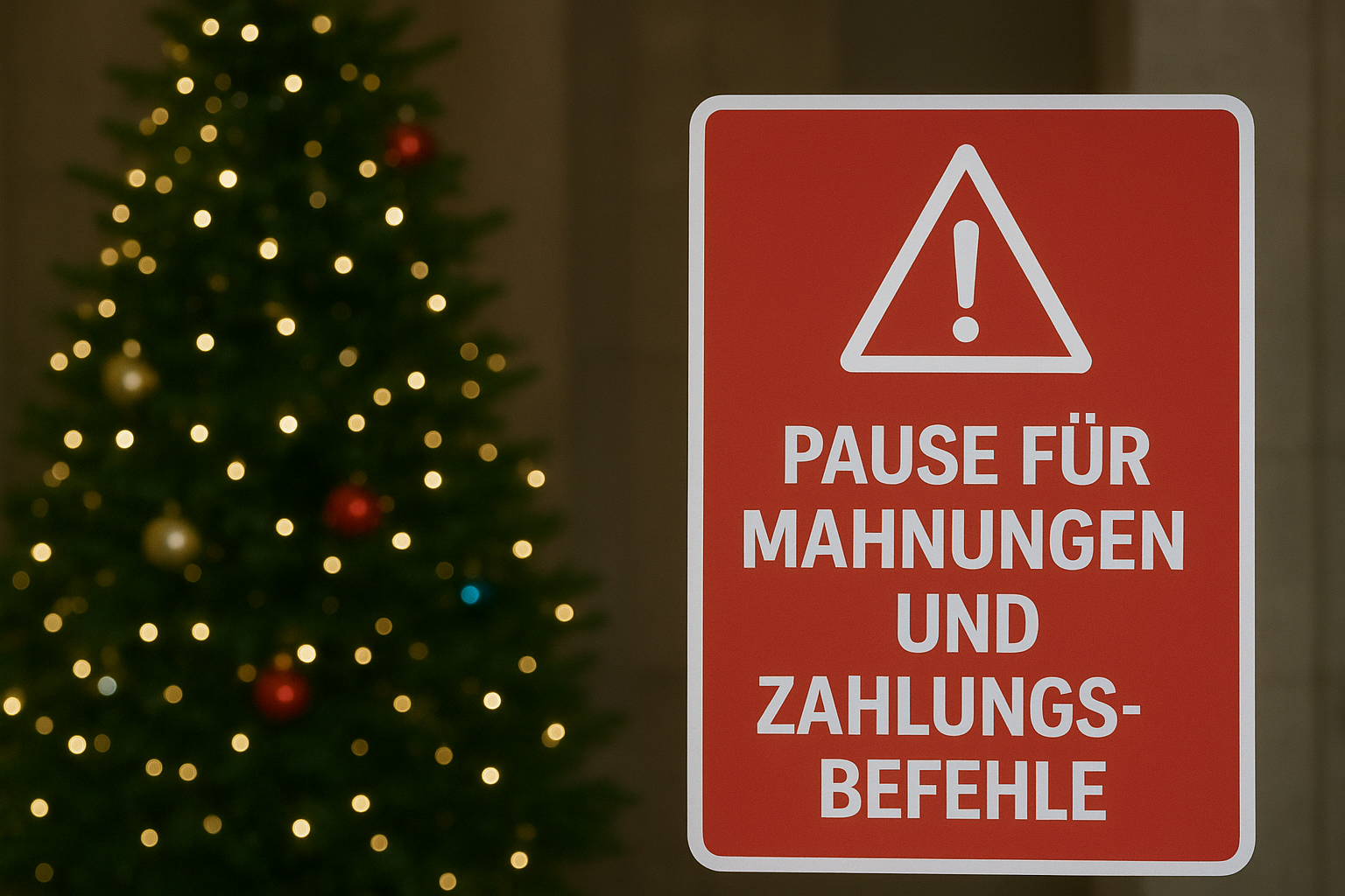 In Wiesbaden soll es vor Weihnachten keine belastenden Briefe aus dem Rathaus geben.