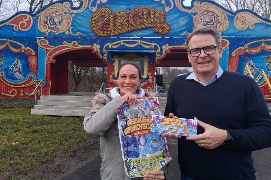 Der Wiesbadener Weihnachtscircus spendet Freikarten für Bedürftige