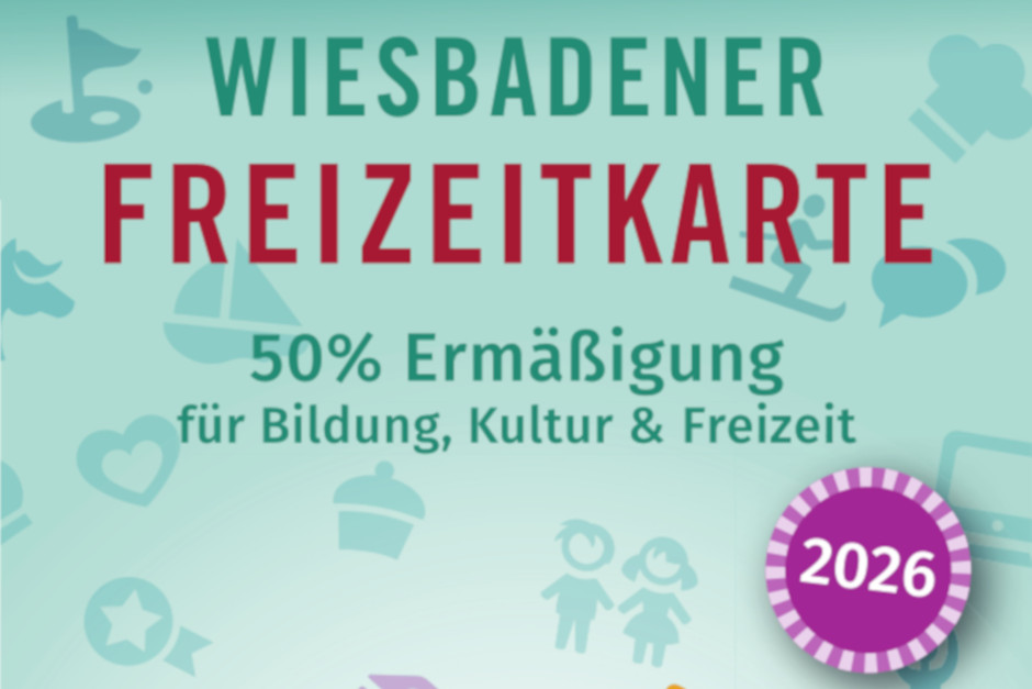 Die Wiesbadener Freizeitkarte 2026 kann beantragt werden